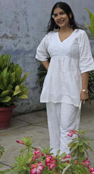 MARSHMALLOW- MUL MUL COORD SET