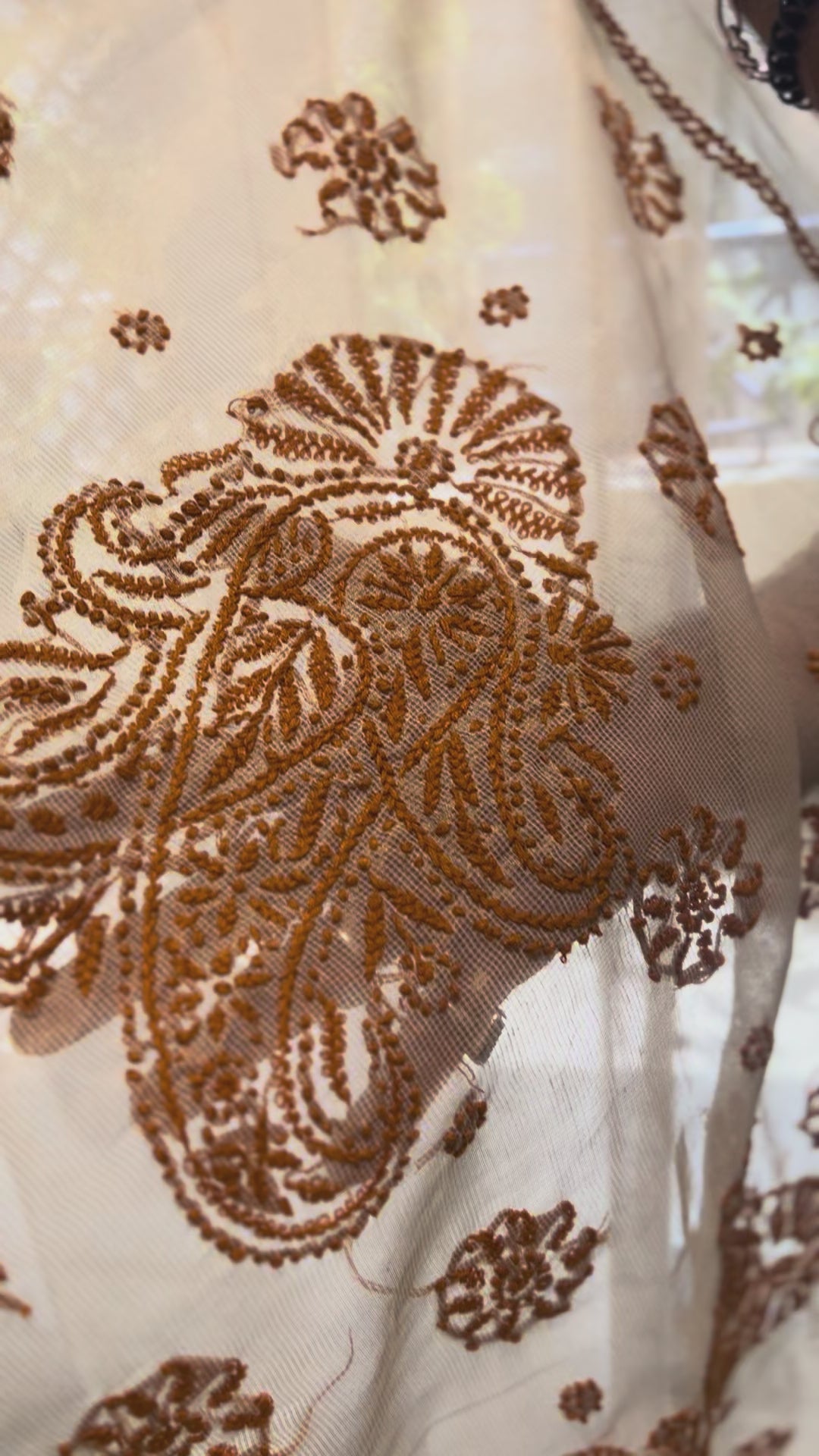 Nalli Silk Embroidered Saree with Blouse Piece